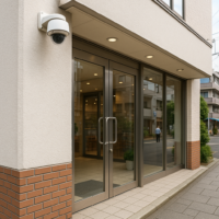中小店舗向け やさしい防犯カメラ導入と運用のポイント（初めての方へ）の防犯カメラ設置イメージ