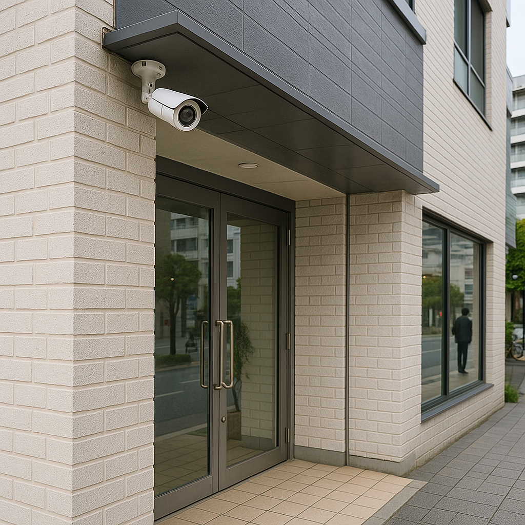 失敗例から学ぶ！店舗・事務所・マンションの防犯カメラ設置注意点の防犯カメラ設置イメージ